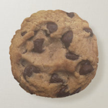 Chocolate Chip Cookie Pillow
