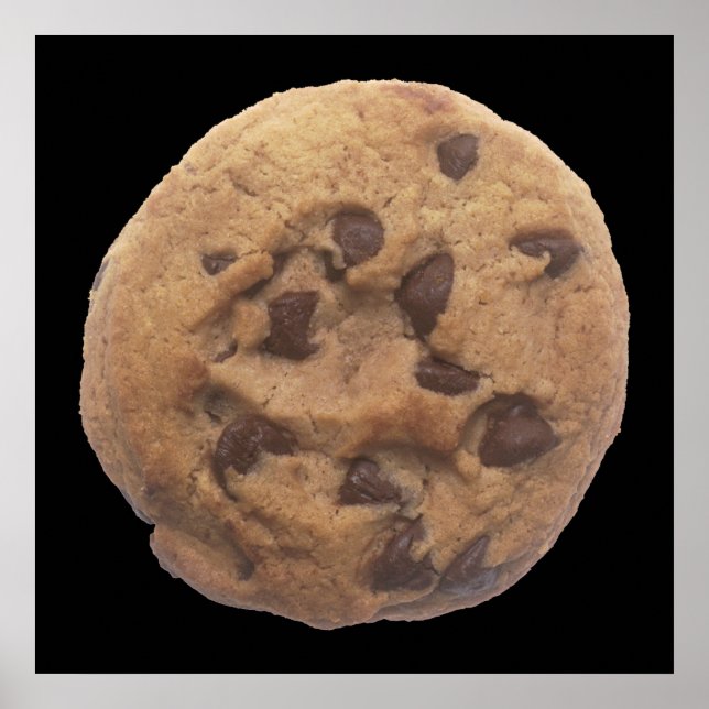 Chocolate Chip Cookie Poster (Front)