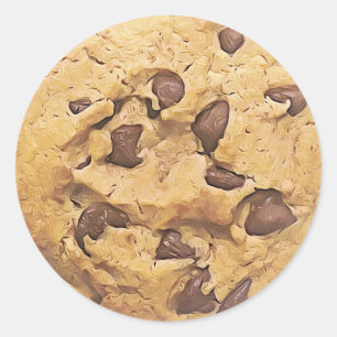 Chocolate Chip Cookie Stickers