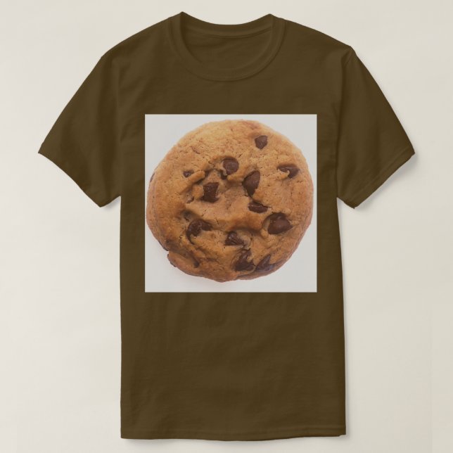 Chocolate Chip Cookie  T-Shirt (Design Front)