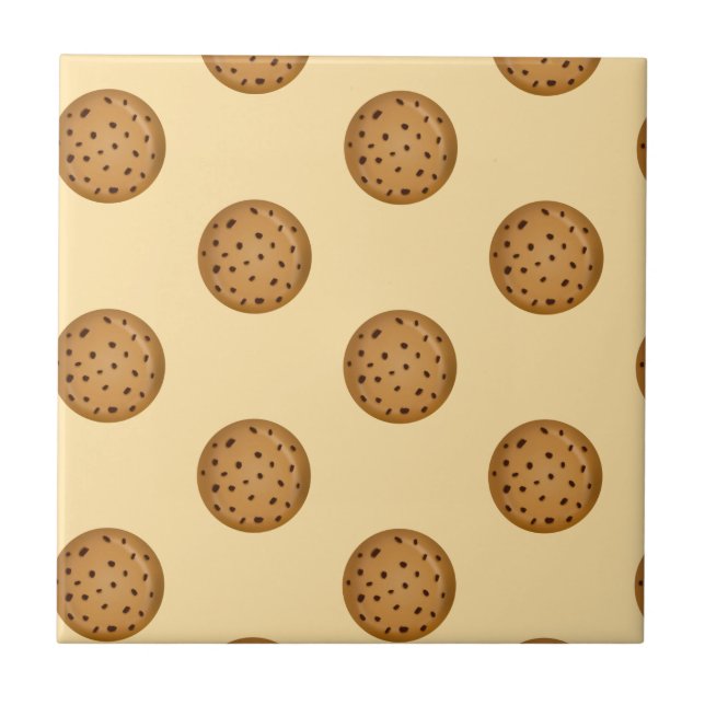 Chocolate Chip Cookie  Tile (Front)