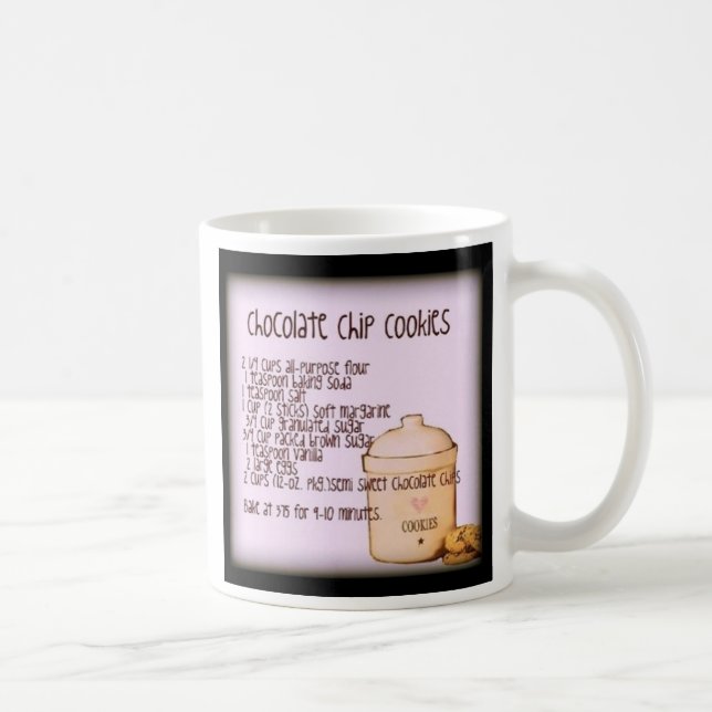 Chocolate Chip Cookies Beverage Mug (Right)