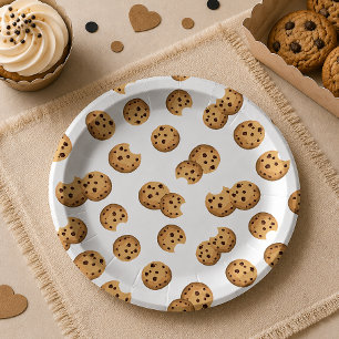 Chocolate Chip Cookies Birthday Paper Plates – Sw