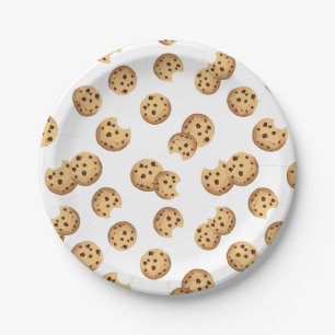  Chocolate Chip Cookies Birthday Paper Plates – Sw