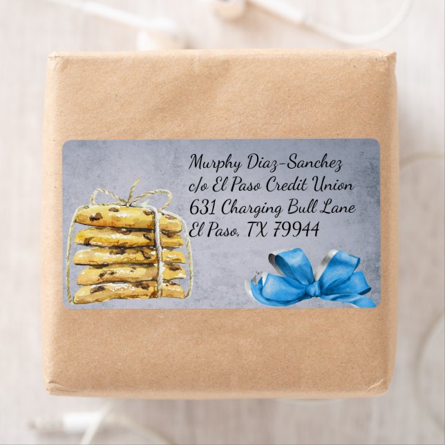 Chocolate Chip Cookies & Blue Ribbon Shipping (Insitu)