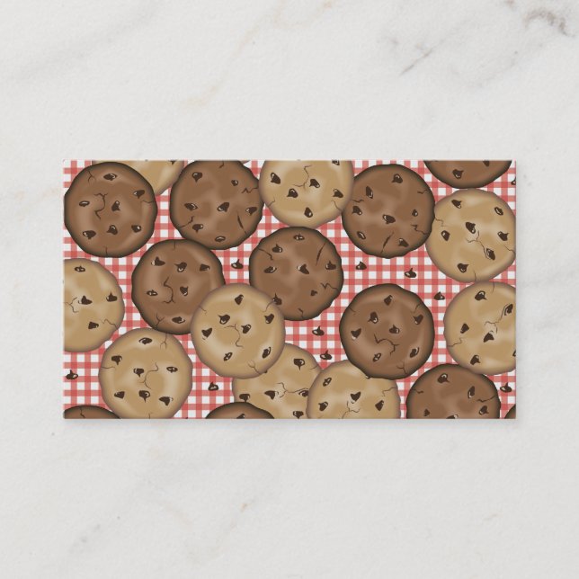 Chocolate Chip Cookies Business Card (Front)