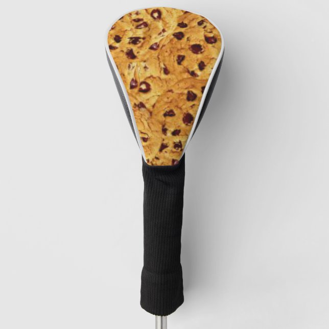 chocolate chip cookies golf head cover (Front)