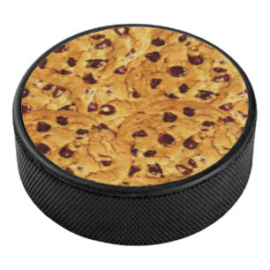 chocolate chip cookies hockey puck