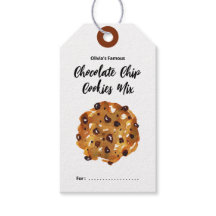 Chocolate Chip Cookies Jar Mix  Gift Tags