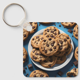 Chocolate Chip Cookies Key Ring
