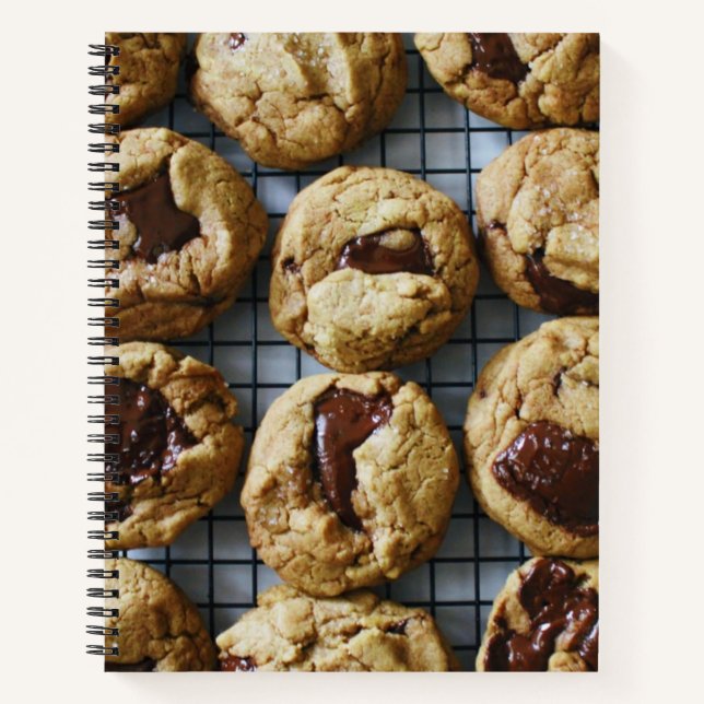 Chocolate Chip Cookies Notebook (Front)