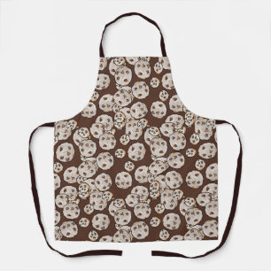 Chocolate Chip Cookies Pattern Apron