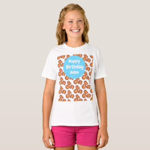 Chocolate Chip Cookies Pattern Balloon T-Shirt