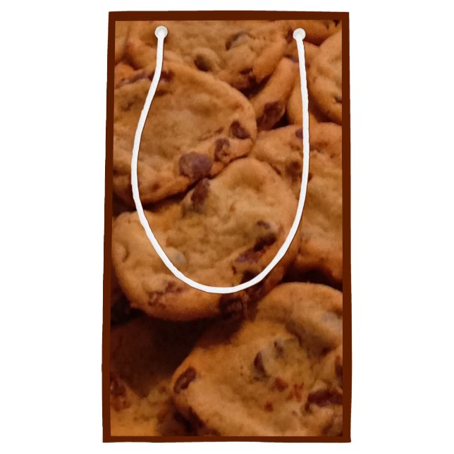 Chocolate Chip Cookies Photo Gift Bag (Front)