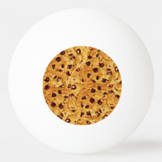 chocolate chip cookies ping pong ball