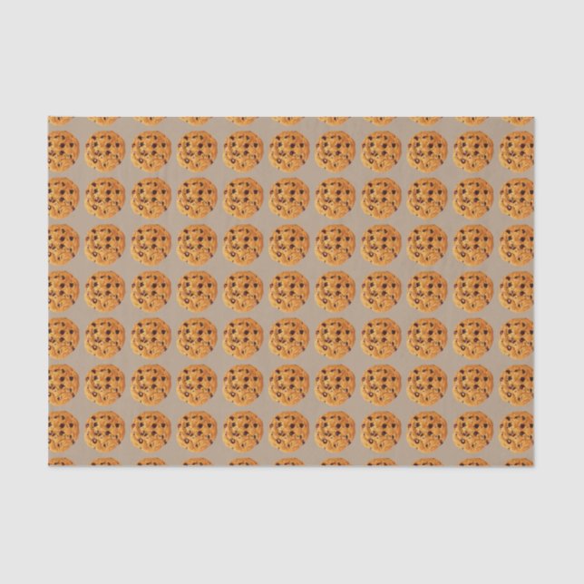 Chocolate Chip Cookies Tissue Paper (Front)