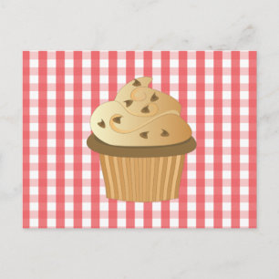 Chocolate Chip Cupcake Postcard