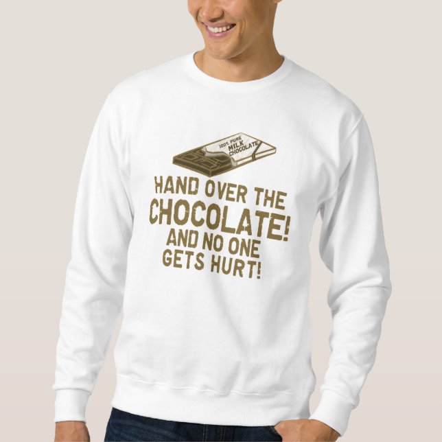 Chocolate Chocoholic Sweatshirt (Front)