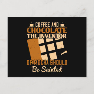 Chocolate - Coffee And Chocolate Postcard
