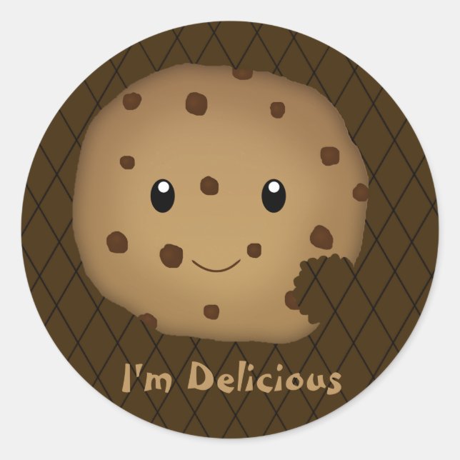 Chocolate Cookie Sticker (Front)