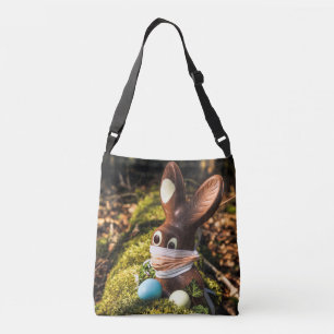 Chocolate Corona Easter Bunny Crossbody Bag