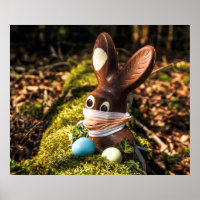 Chocolate Corona Easter Bunny