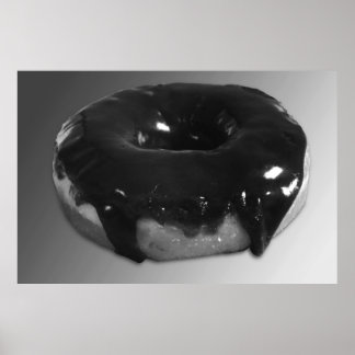 Chocolate Covered Doughnut Poster