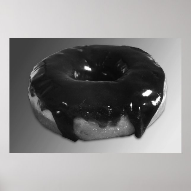 Chocolate Covered Doughnut Poster (Front)