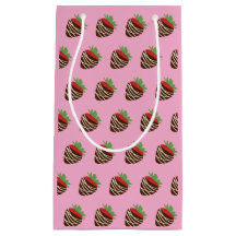 Chocolate-Covered Strawberry Gift Bag