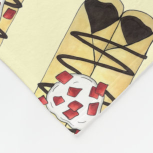 Chocolate Crêpe Pancake France French Food Crepes Fleece Blanket