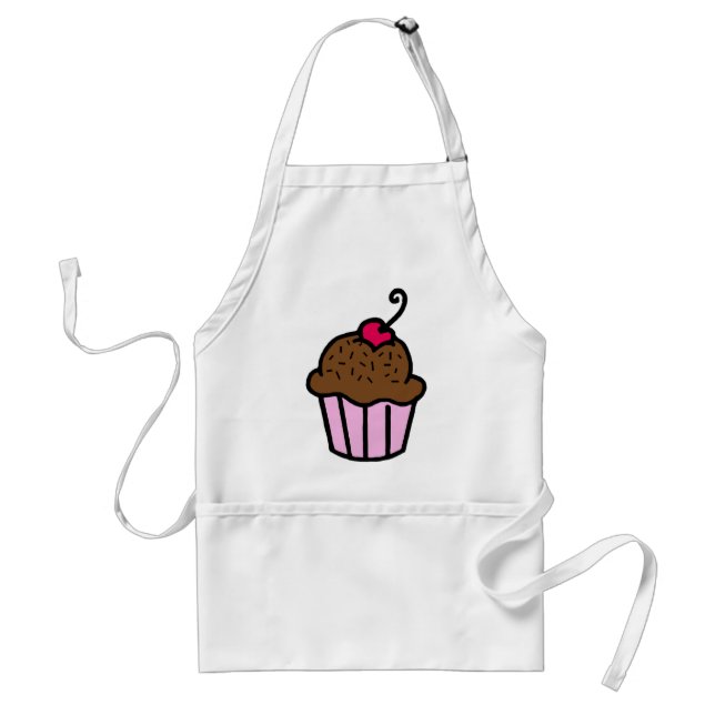 Chocolate Cupcake Apron (Front)