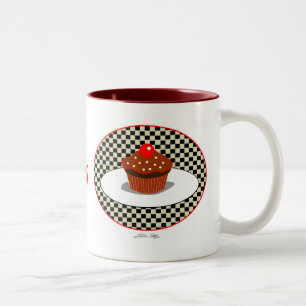 Chocolate Cupcake Diner Mug