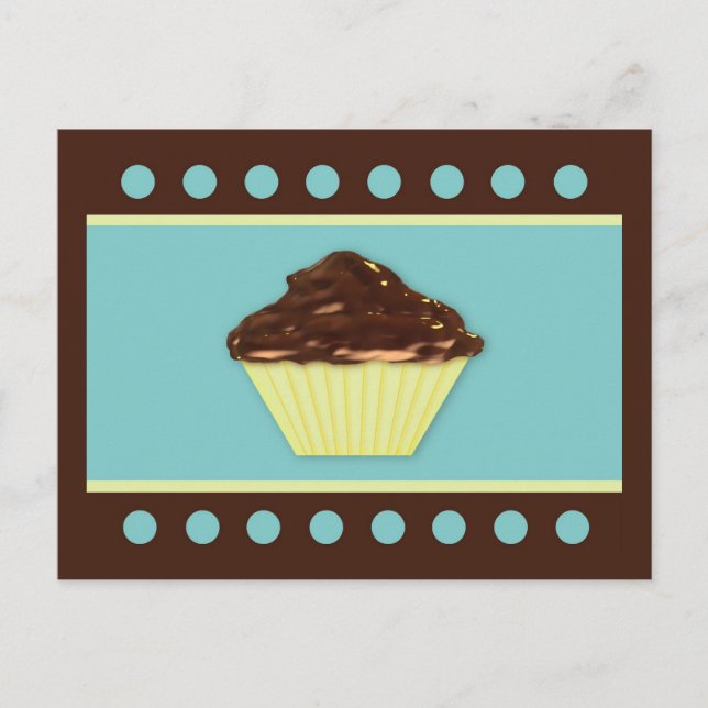 Chocolate Cupcake Recipe Card (Front)