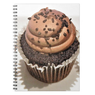 Chocolate Cupcake Spiral Notebook