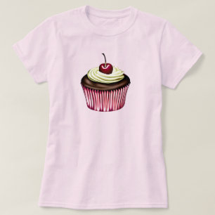 Chocolate Cupcake with a Cherry on Top