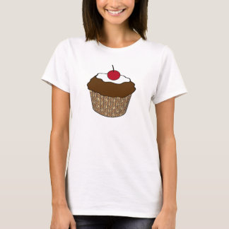Chocolate Cupcake with a Cherry T-Shirt