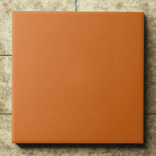 Chocolate #d2691e – Earthy, Rich, Rustic Charm Tile