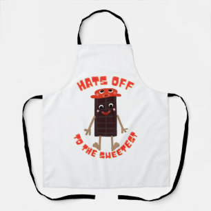 Chocolate day design  apron