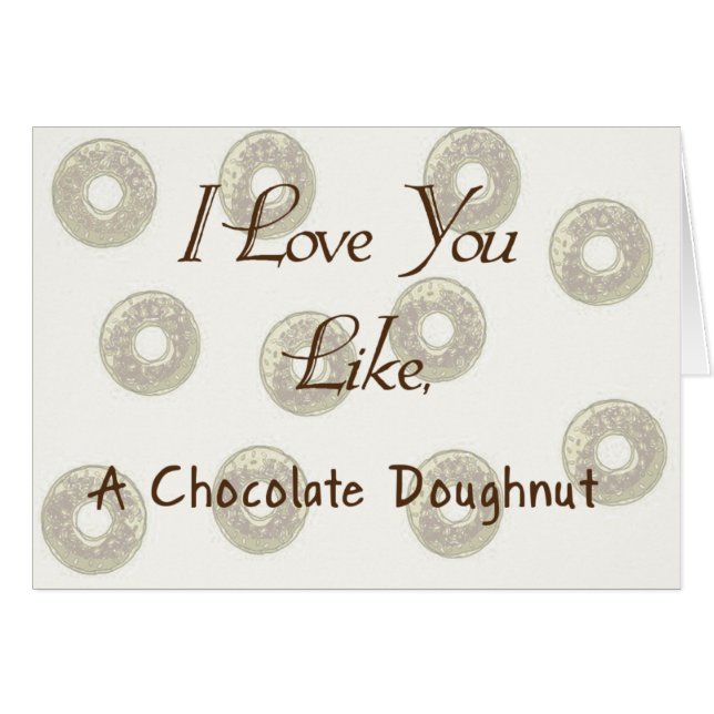 Chocolate Doughnut (Front Horizontal)