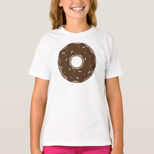 Chocolate Doughnut, Doughnut, Icing, Glaze, Sprink T-Shirt