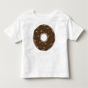 Chocolate Doughnut, Doughnut, Icing, Glaze, Sprink Toddler T-Shirt