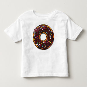 Chocolate Doughnut, Doughnut, Icing, Sprinkles, Gl Toddler T-Shirt