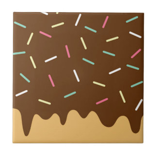 Chocolate Doughnut Tile