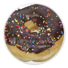 Chocolate Doughnut with Sprinkles Knob