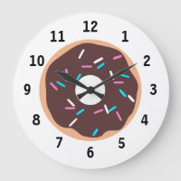 Chocolate Doughnut with Sprinkles