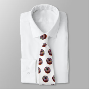 Chocolate Doughnut With Sprinkles, Tie