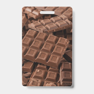 Chocolate each  ID badge