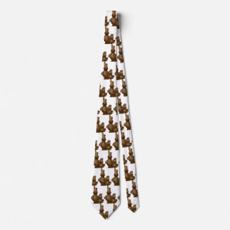 Chocolate Easter Bunnies Tie