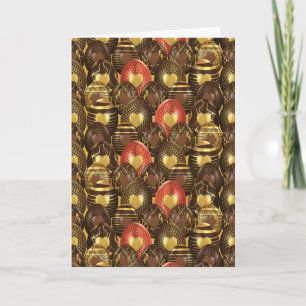 Chocolate Easter Eggs Holiday Card