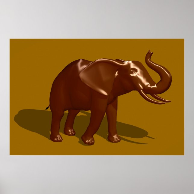 Chocolate Elephant Poster (Front)